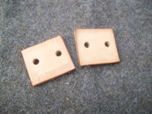 Zoccoletti poggia centina a riposo per AR55 - 59