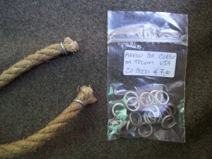Anelli di corda per teloni usa
